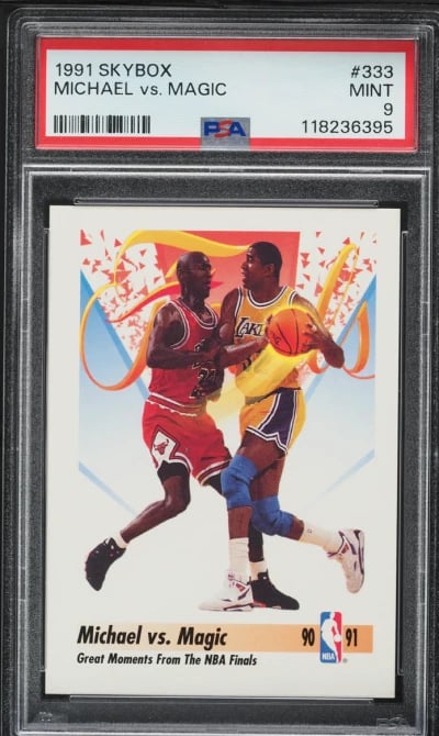 1991 Skybox Basketball Michael J