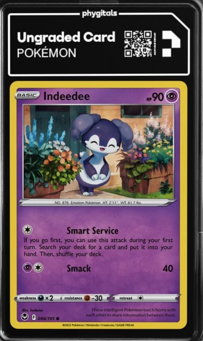 2022 Indeedee Silver Tempest #086