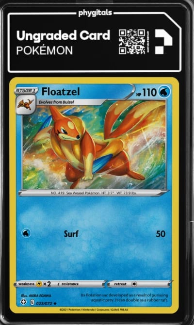 2021 Floatzel Shining Fates #023