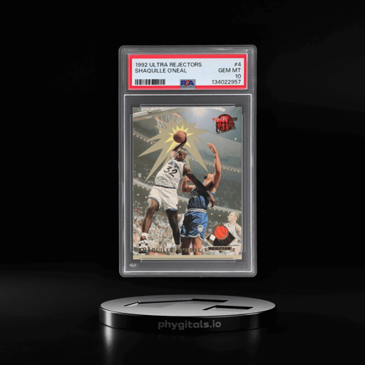 1992 Fleer Ultra Rejector Shaquille O'Neal #4 PSA 10