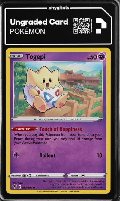 2022 Togepi Astral Radiance #55