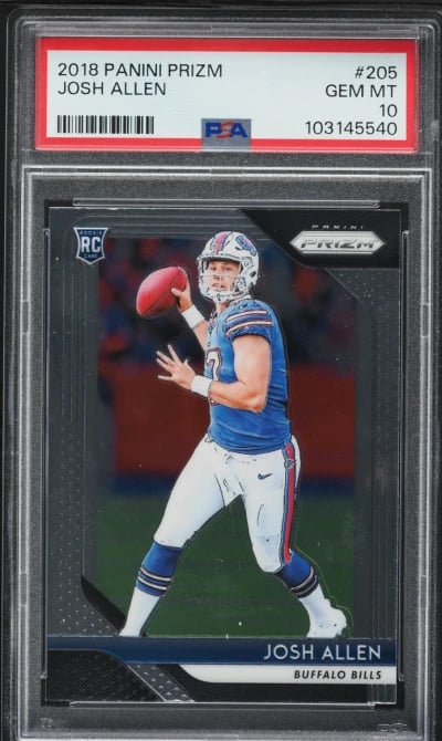 2018 Panini Prizm Josh Allen ROO