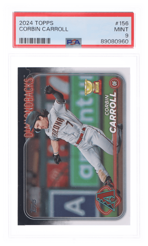2024 Topps Corbin Carroll #156 PSA 9