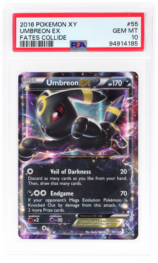2016 Pokemon XY Fates Collide Umbreon Ex #55 PSA 10