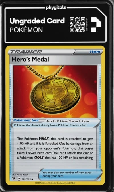 2020 Hero's Medal Vivid Voltage #152