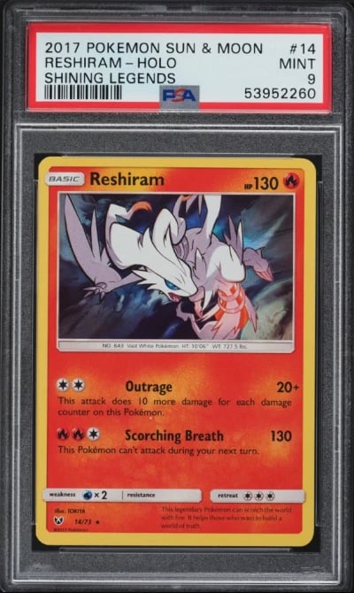 2017 Pokemon Sun & Moon Shining 