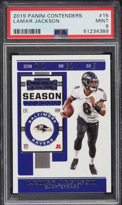 2019 Panini Contenders Lamar Jac