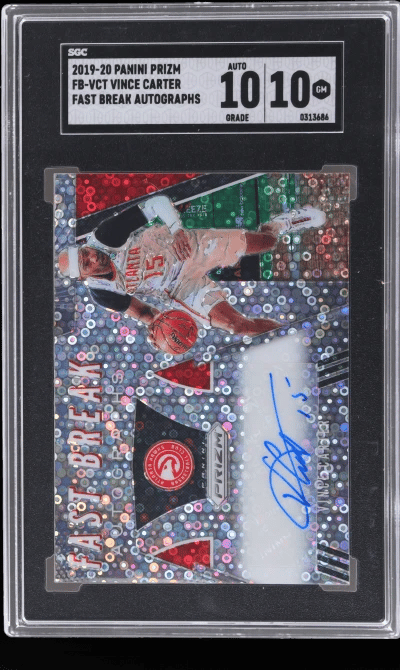 2019 Panini Prizm Fast Break Aut