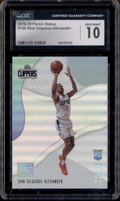 2018-19 Panini Status #106 Shai 