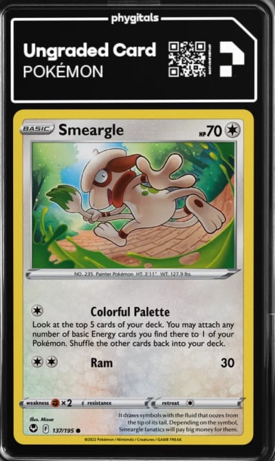2022 Smeargle Silver Tempest #13