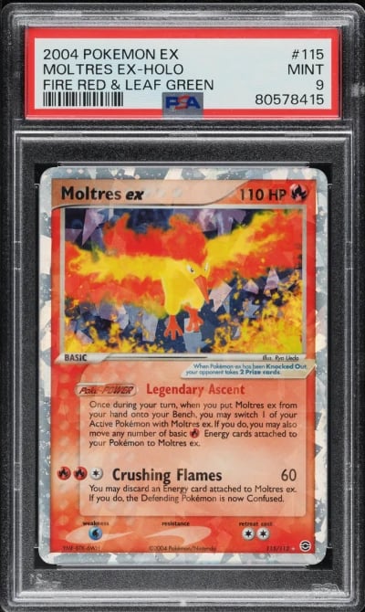 2004 Pokemon EX Fire Red Leaf Gr