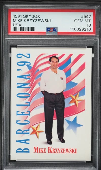 1991 Skybox USA Basketball Mike 
