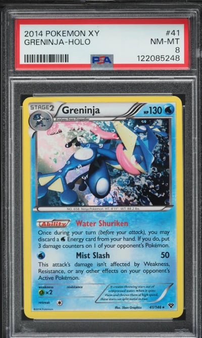 2014 Pokemon XY Holo Greninja #4