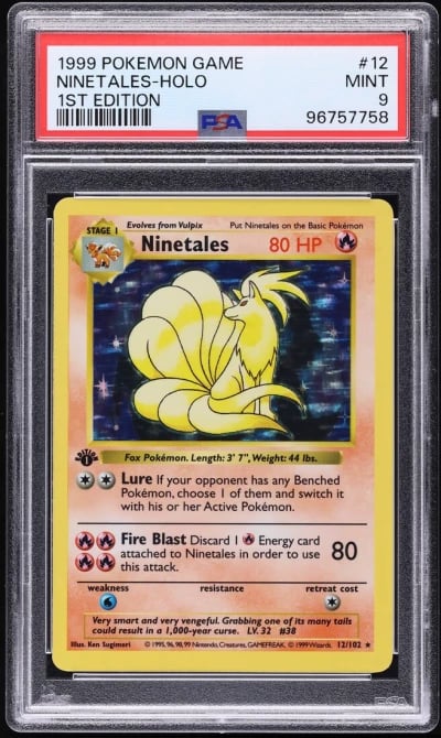 1999 Pokemon Base Set Shadowless