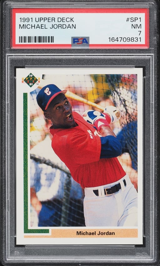 1991 Upper Deck Michael Jordan ROOKIE #SP1 PSA 7 NRMT