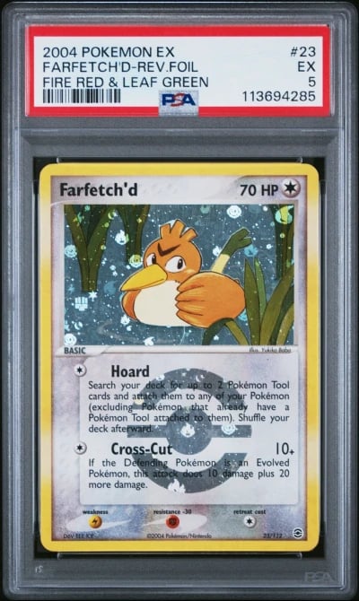 2004 POKEMON EX FIRE RED & LEAF 