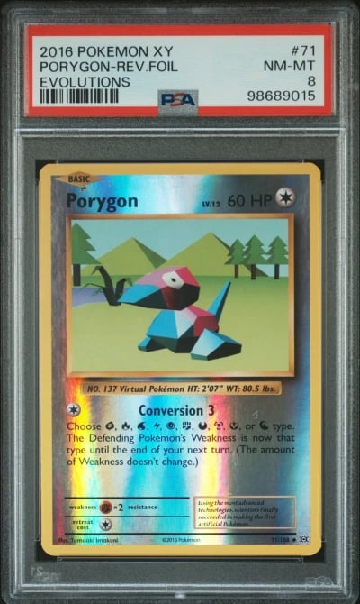 2016 POKEMON XY EVOLUTIONS #71 P