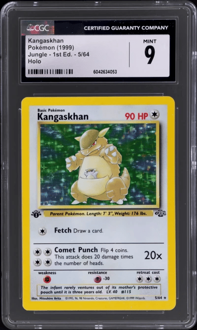 1999 Pokemon Jungle 1st Edition 