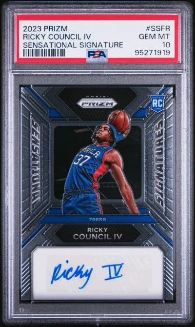 2023 PANINI PRIZM SENSATIONAL SI
