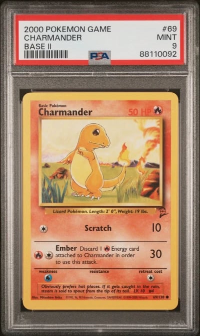 2000 POKEMON BASE SET 2 #69 CHAR
