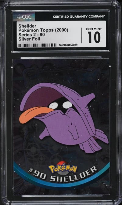 2000 Topps Pokemon Series 2 Silv