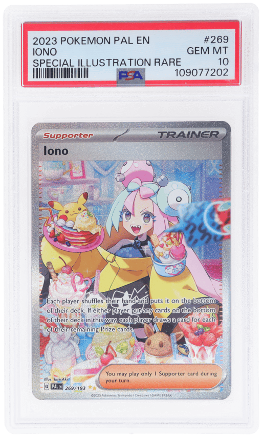 2023 Pokemon Scarlet and Violet Paldea Evolved Special Illustration Rare Iono #269 PSA 10