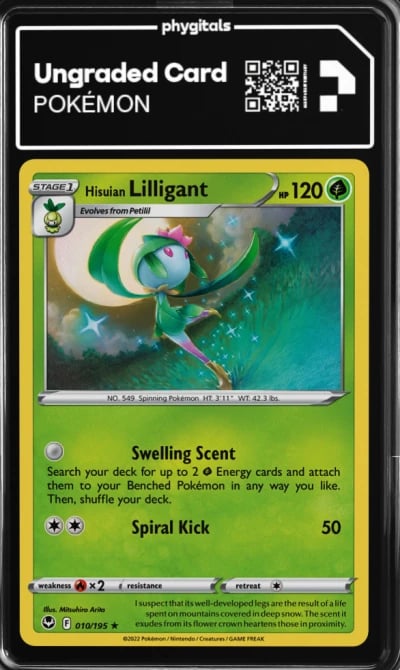 2022 Hisuian Lilligant Silver Tempest #010