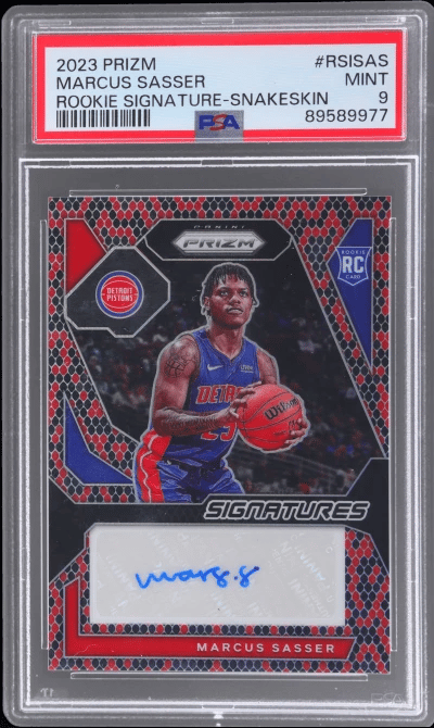 2023 Panini Prizm Rookie Signatu