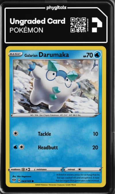 2020 Galarian Darumaka Darkness 