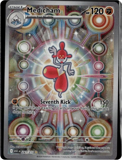 2026 Medicham #241 Ascended Heroes