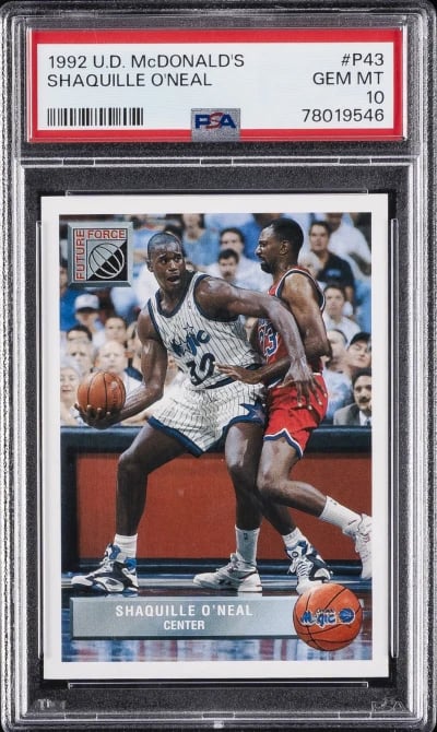 1992 UPPER DECK MCDONALD'S #P43 