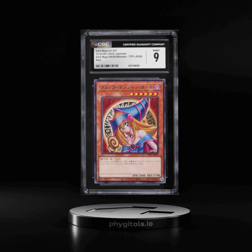 2025 Yu-Gi-Oh! Japanese TTP1 Dark Magician Girl #TTP1-JP005 CGC 9 MINT