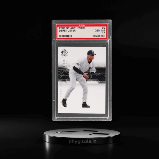 2008 SP Authentic Derek Jeter #2 PSA 10