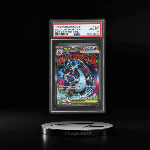 2025 Pokemon Mega Dream Ex High Class Expansion Japanese Mega Attack Rare Mega Charizard X Ex #223 PSA 10