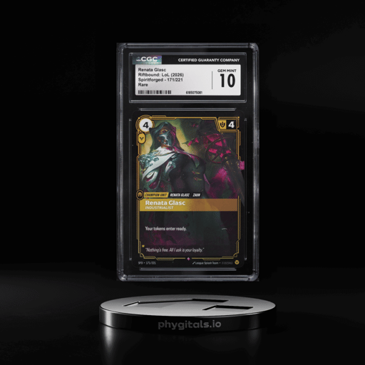 2026 Riftbound League Of Legends LoL Spiritforged Showcase Renata Glasc #171 CGC 10 GEM MINT