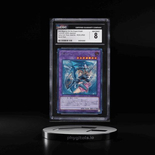 2020 Yu-Gi-Oh Japanese RC03 UR Dark Magician Girl Dragon Knight #RC03-JP020 CGC 8 NM-MT