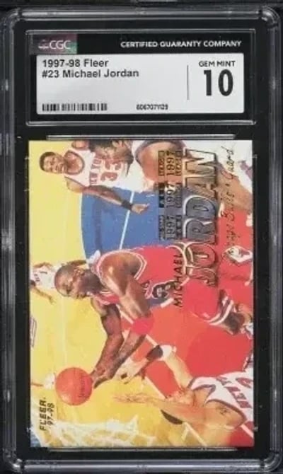 1997 Fleer Michael Jordan #23 CG