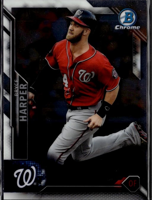 2016 Bryce Harper #100 Bowman Chrome
