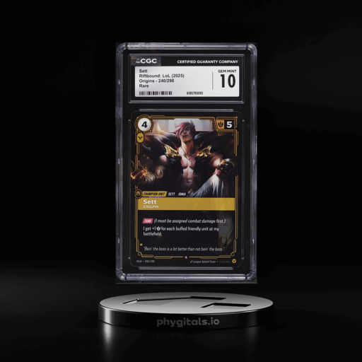 2025 Riftbound League Of Legends LoL Origins Sett #240 CGC 10 GEM MINT