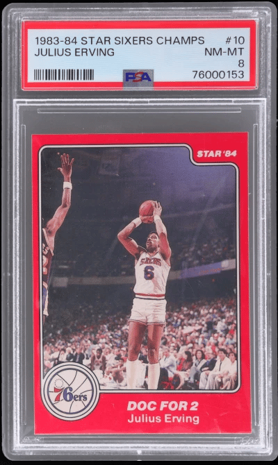 1983 Star Sixers Champs Julius E