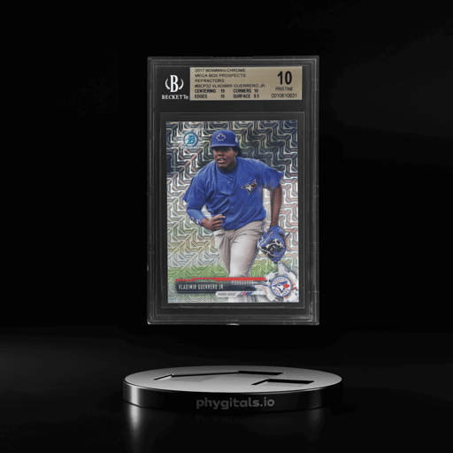 2017 Bowman Mega Box Chrome Prospect Refractor Vladimir Guerrero Jr. #BCP32 BGS 10