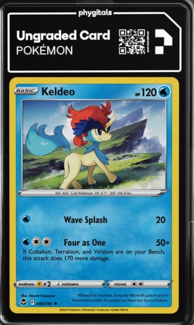 2022 Keldeo Silver Tempest #046