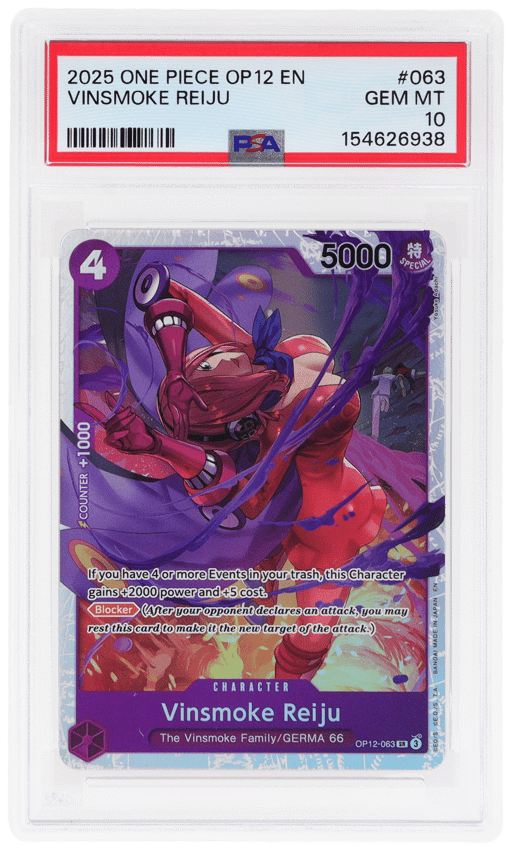 2025 One Piece Legacy of the Master Vinsmoke Reiju #OP12063 PSA 10