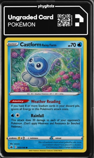 2021 Castform Rainy Form Chillin