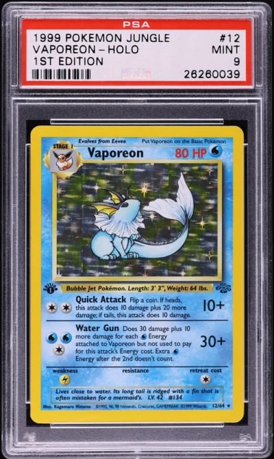 1999 Pokemon Jungle 1st Edition 