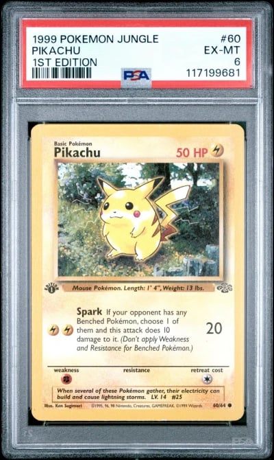 1999 POKEMON JUNGLE 1ST ED #60 P
