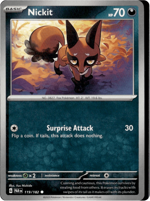 2023 Nickit #119 Paradox Rift