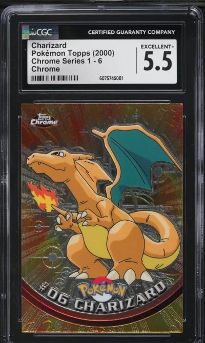 2000 Topps Chrome Pokemon Series