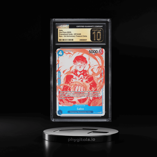 2025 One Piece Promo 3rd Anniversary Treasure Campaign Sabo #OP10-049 CGC 10 PRISTINE