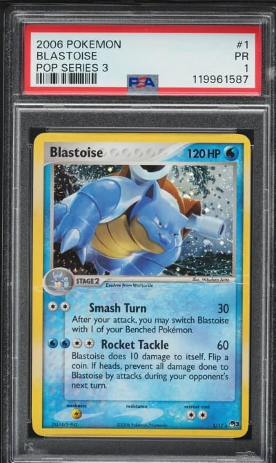 2006 Pokemon POP Series 3 Holo B